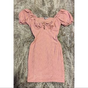 Summer baby pink dress